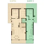 Loft-beach-apartments Ratko Appartement
